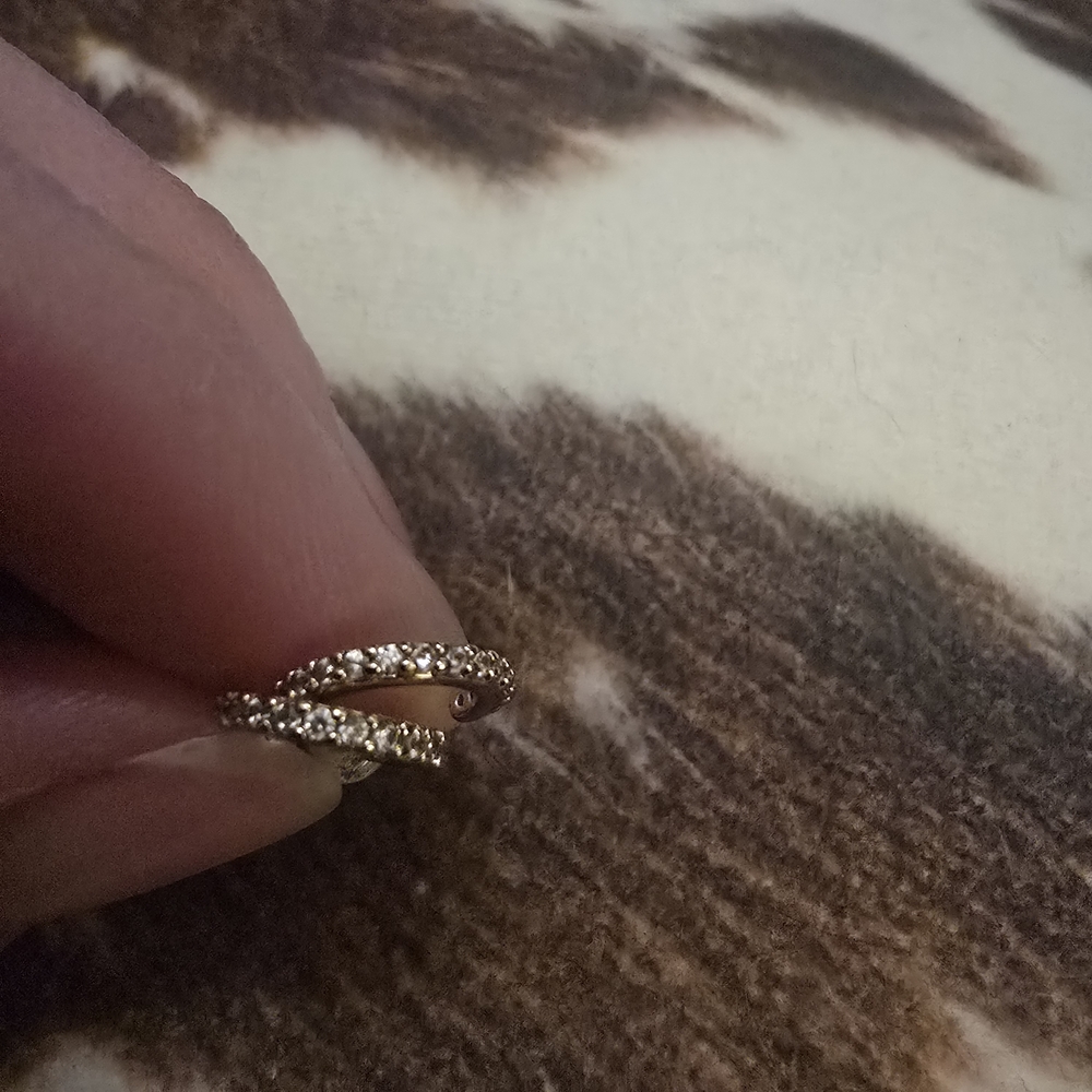 Sparkling Gold‎ Women's Earrings